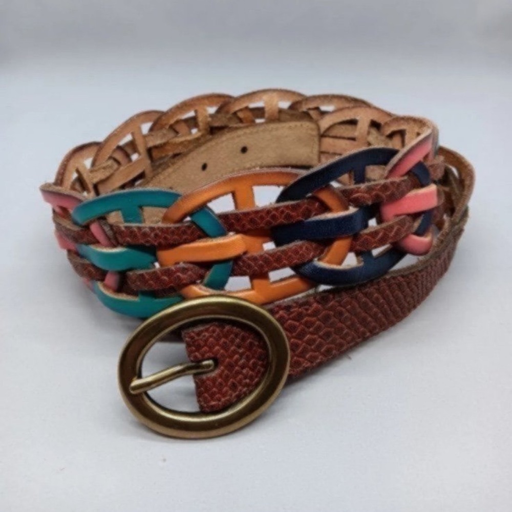 Fossil womens belt S multi color